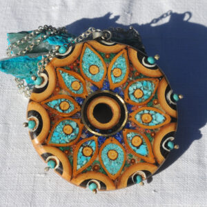 pendentif rond rayÜn